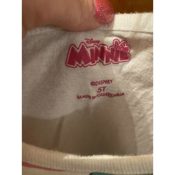 girls size 5 T Minnie mouse disney top - Picture 3 of 5